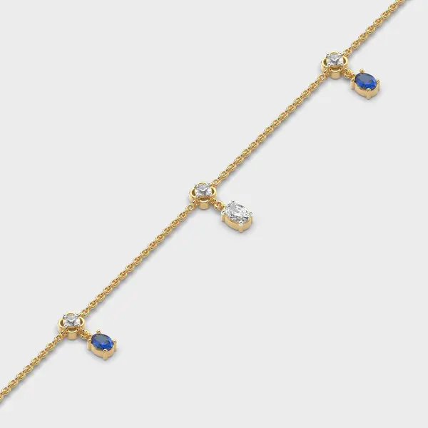 Stellar Dangler Diamond Bracelet – alternate view