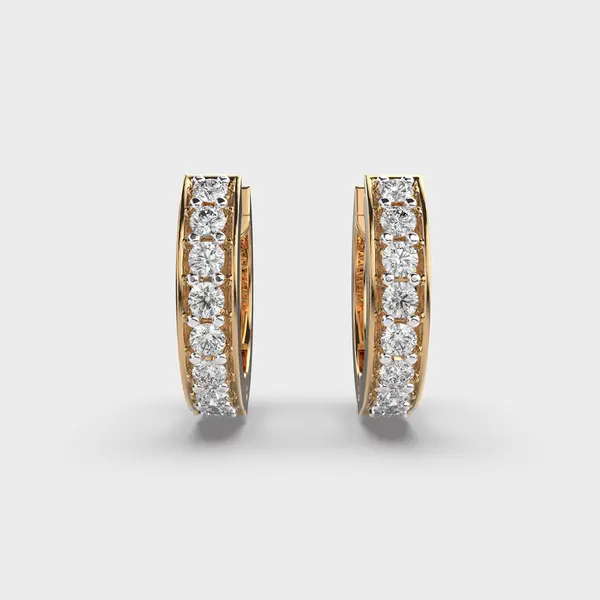 Pure Elegance Diamond Earring