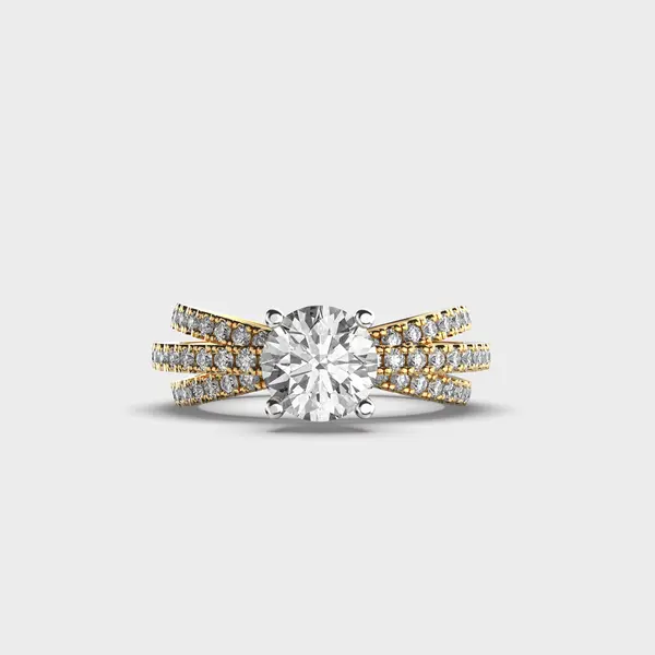 Brilliant Cut Fireworks Diamond Ring