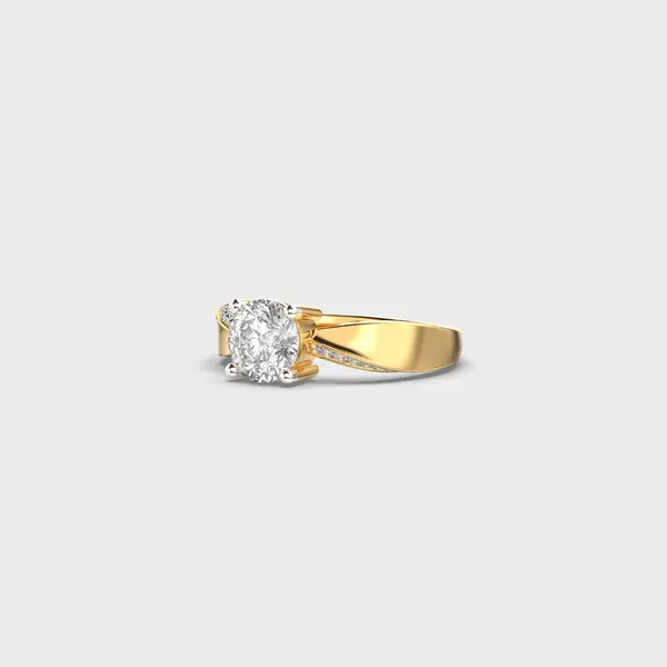 Zen Bloom Padma Cut Diamond Ring – alternate view